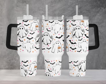 🔥Limited Special Offer】Meoky 40oz Tumbler with Handle Halloween
