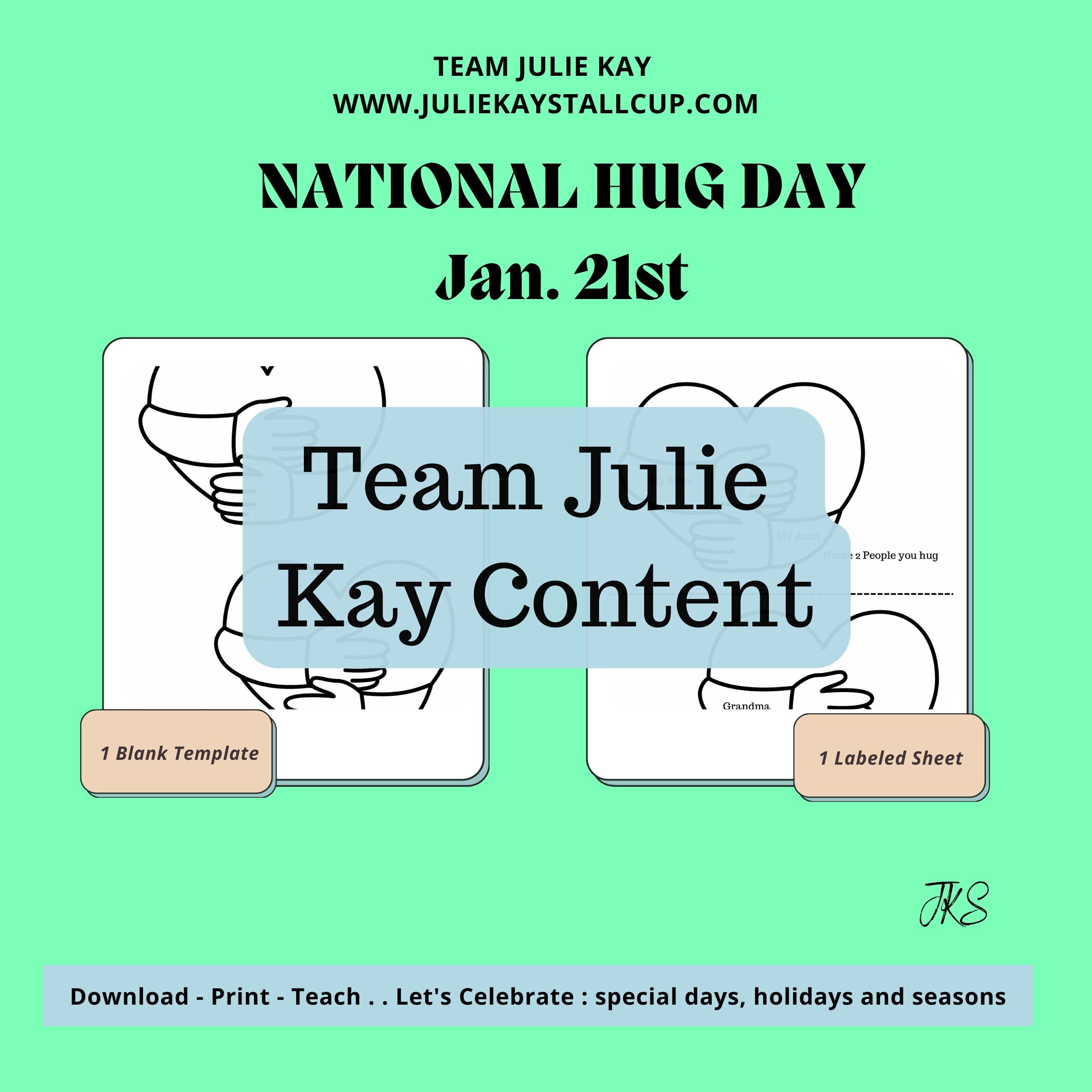 National Hug Day Coloring Page Printable Page Hug Day Download Etsy UK