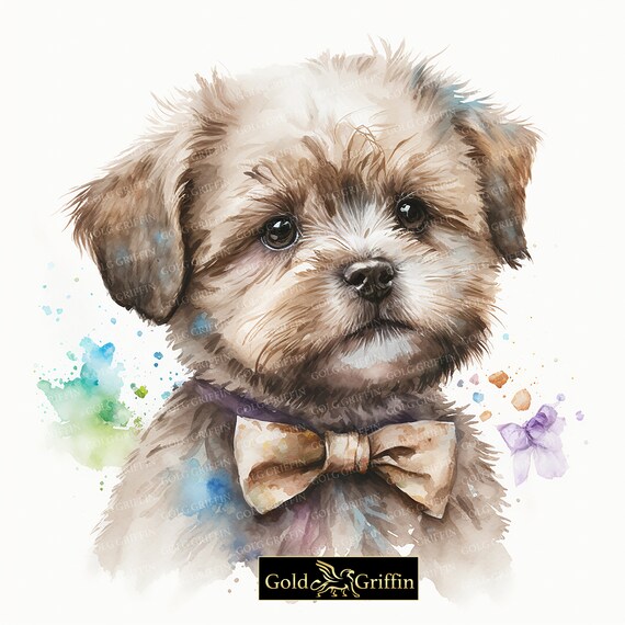 Watercolor Portrait Baby Brown Maltese Puppy, Watercolor Dog Wall Decor,  Watercolor Baby Maltese Puppy, Maltese Puppy Watercolor Art - Etsy