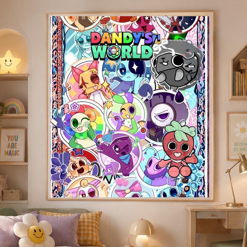 Dandy's World Poster - Etsy