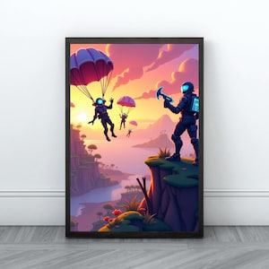 Battle Royale Victory Poster For Gift For Son For Friend Battle Royale Boy Room Decor Battle Royale Teen Room Decor Birthday Gift