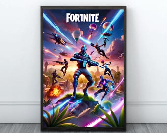 Battle Royale Victory Poster For Gift For Son For Friend Battle Royale Boy Room Decor Battle Royale Teen Room Decor Birthday Gift