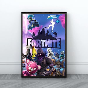 Battle Royale Victory Poster For Gift For Son For Friend Battle Royale Boy Room Decor Battle Royale Teen Room Decor Birthday Gift
