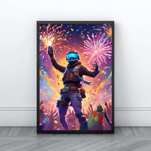 Battle Royale Victory Poster For Gift For Son For Friend Battle Royale Boy Room Decor Battle Royale Teen Room Decor Birthday Gift