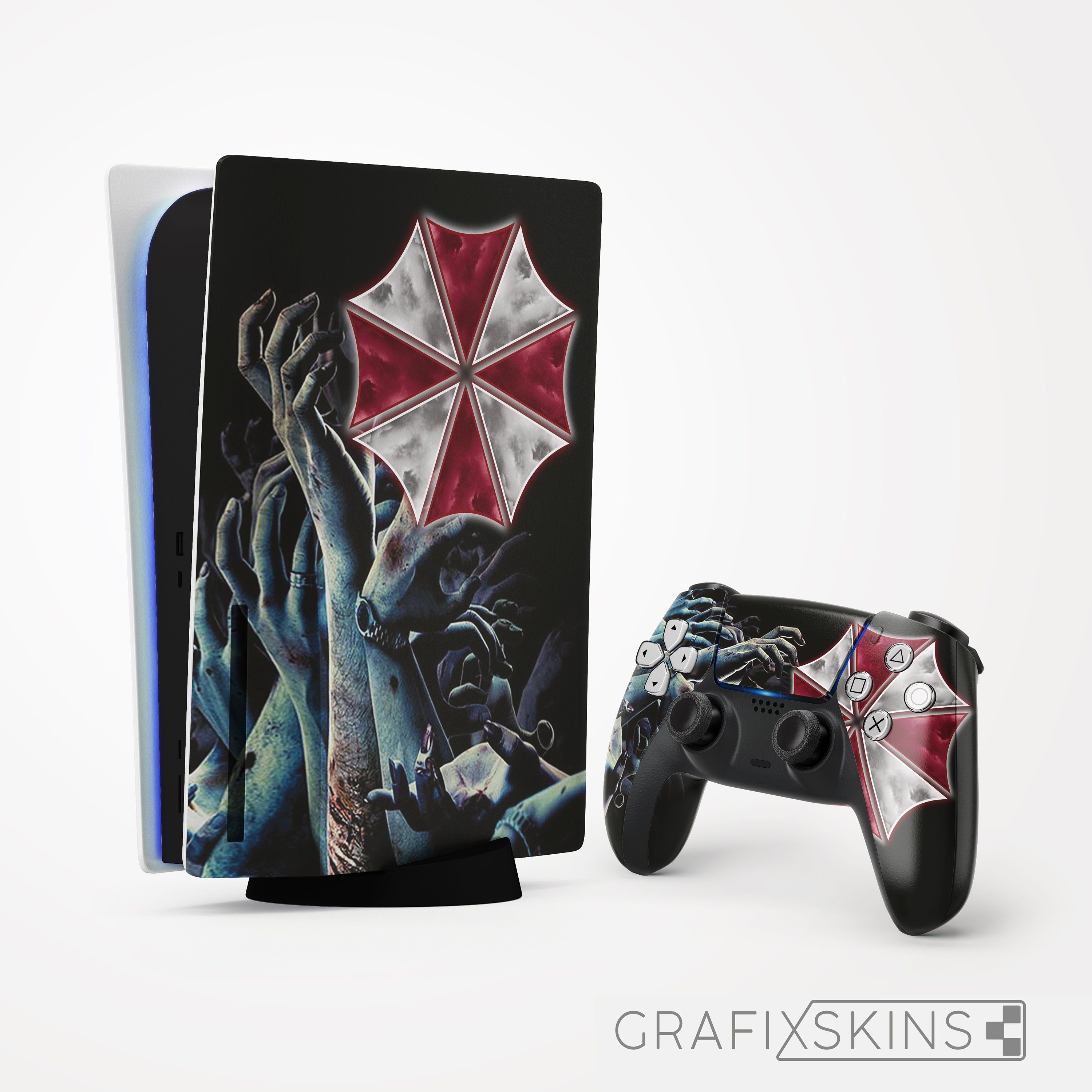 PS5 bundle skin template , Ps5 controller, Playstation 5 Disk Version  Console Template File, cricut , silhouette, Vector cut File