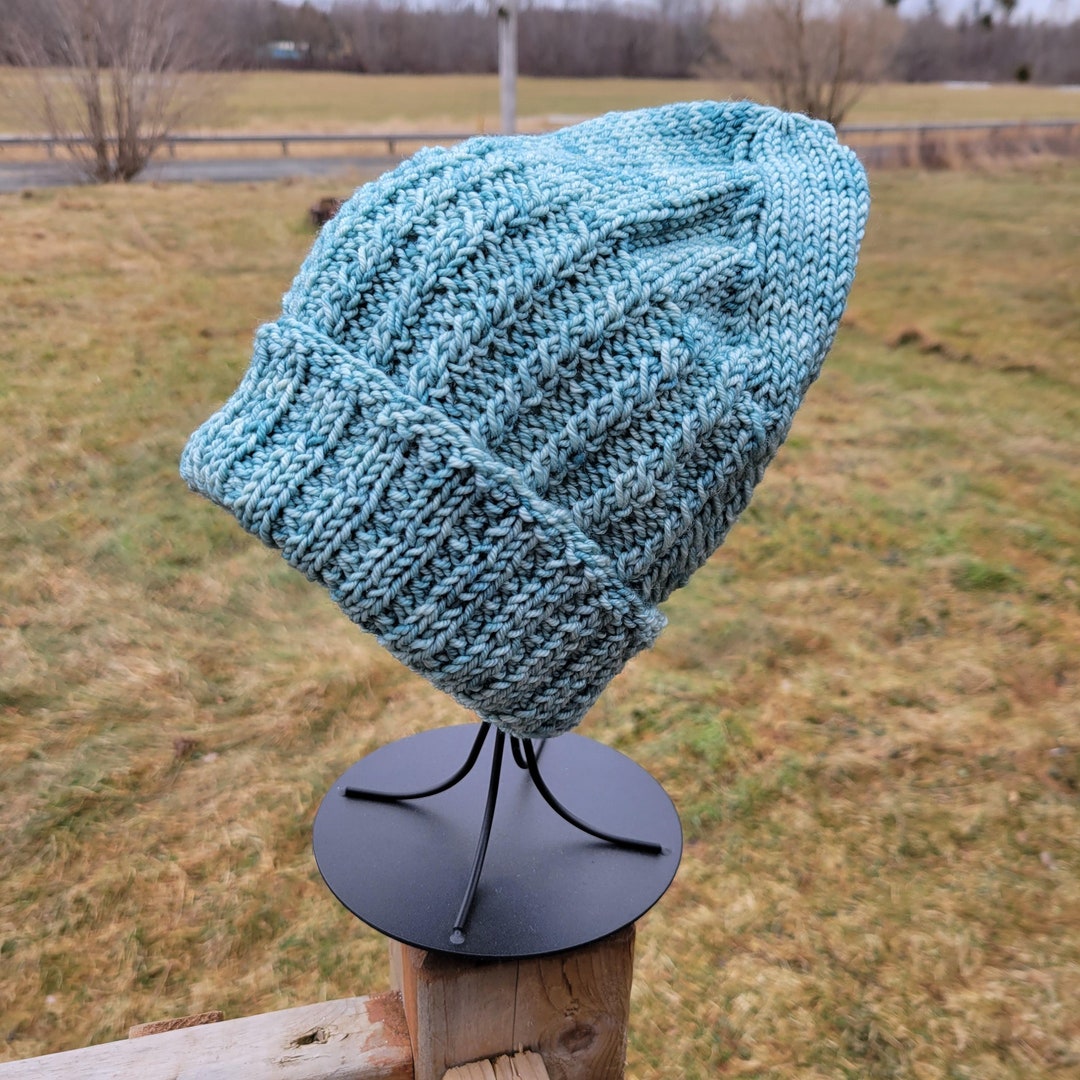 Stringed Toque Pattern: Cable Trench Toque - Etsy