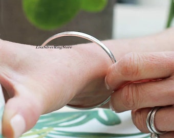 Handcrafted 925 Sterling Silver Sikh Khalsa Kara - Punjabi Kada