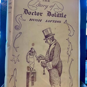 vintage « The Story of Doctor Dolittle » par Hugh Lofting, avec protection de jaquette, un cinquante-troisième tirage, droits d'auteur de 1948 livres de collection