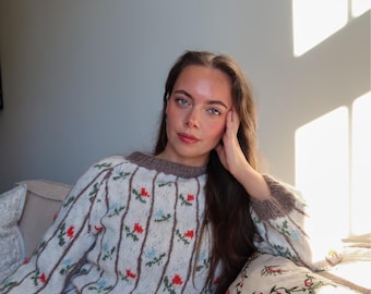 Flower Meadow Sweater