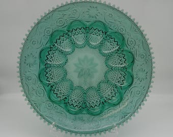 Tiara Exclusive Indiana Glass Egg Plate