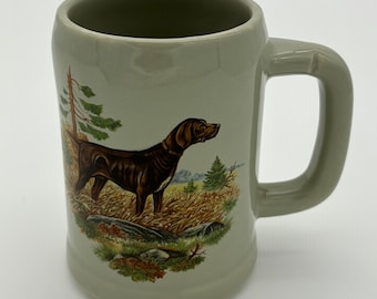 McCoy Pottery Labrador Retriever Dog Stein