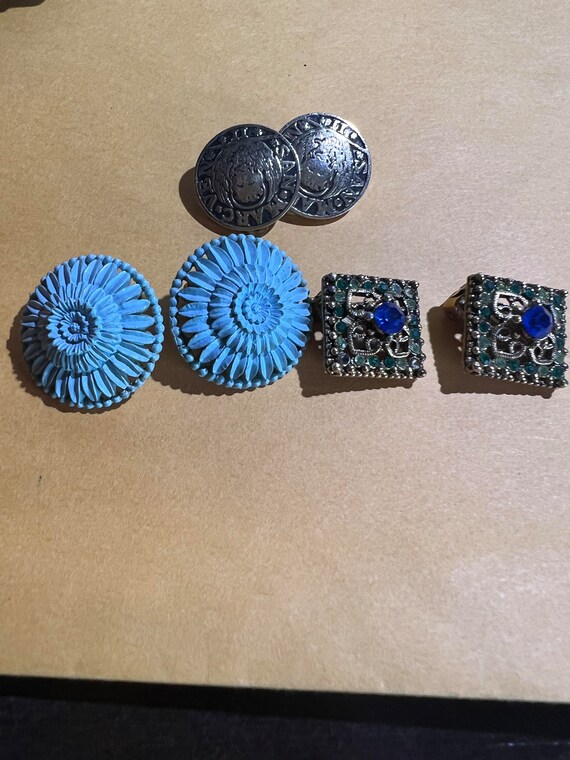 Vintage clip on earring Gem