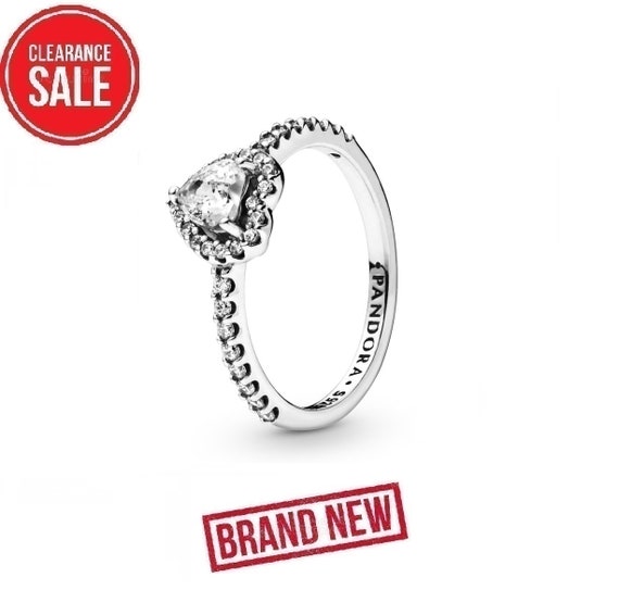 Pandora Elevated Heart Ring