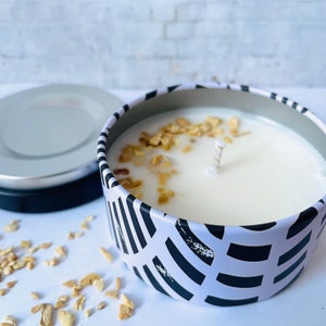 Organic Handmade Gingerbread Non-Toxic Scented Soy Wax Candle 4 OZ and Available As Wax Melts