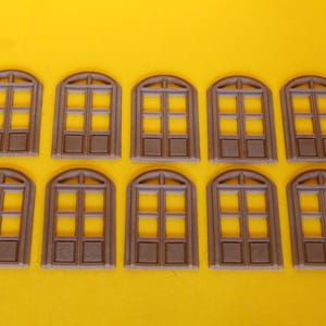 1:87-H0 Porte per autocostruzione edificio - modellismo pz.10 - Krea