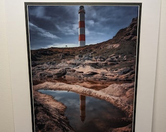 Reflection captured at Tarbat Ness Lighthouse