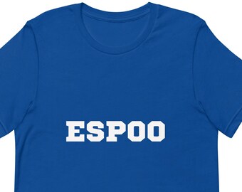 Finnish Espoo Unisex Shirt T-shirt Finland Tshirt Helsinki Shirt Sauna Winter for Men for Women Gift for Finn