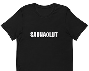Finnish Unisex Shirt Olut Sauna Järvi T-shirt Beer Sauna Lake Finnish Summer Finland Tshirt Helsinki Shirt Sauna Shirt Finnish Winter Shirt
