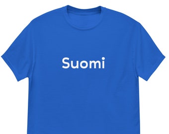 T-shirt Suomi Finland : T-shirt souvenir unisexe