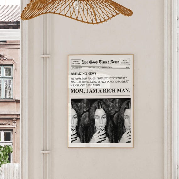 【フレーム付き】現代美術家「リチャード・プリンス」デンマーク現代美術館ポスター フレーム付き】現代美術家「リチャード・プリンス」デンマーク