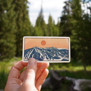 Copper Mountain - Vinyl Sticker - Glossy Waterproof Vinyl Sticker - Ski Resort Sticker - Snowboarding - Colorado Ski Resorts - Powder Skiing