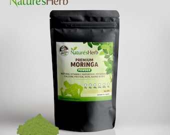 Natural Moringa Powder - Vitamin C Superfood
