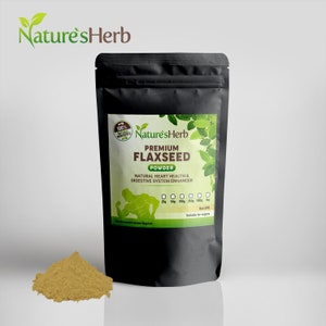 Suplement z siemienia lnianego w proszku drobno mielony | Omega-3 | Serce | Colon Cleanse UK