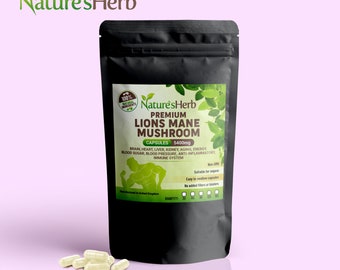 Lions Mane-paddenstoelcapsules 5400 mg - Lionsmane