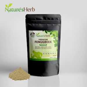 Bockshornklee POWDER Testosteron Stillergänzung 7800mg Vegan Natural UK