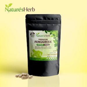 Bockshornklee Kapseln Testo Still Ergänzung 7800mg Vegan Natural UK