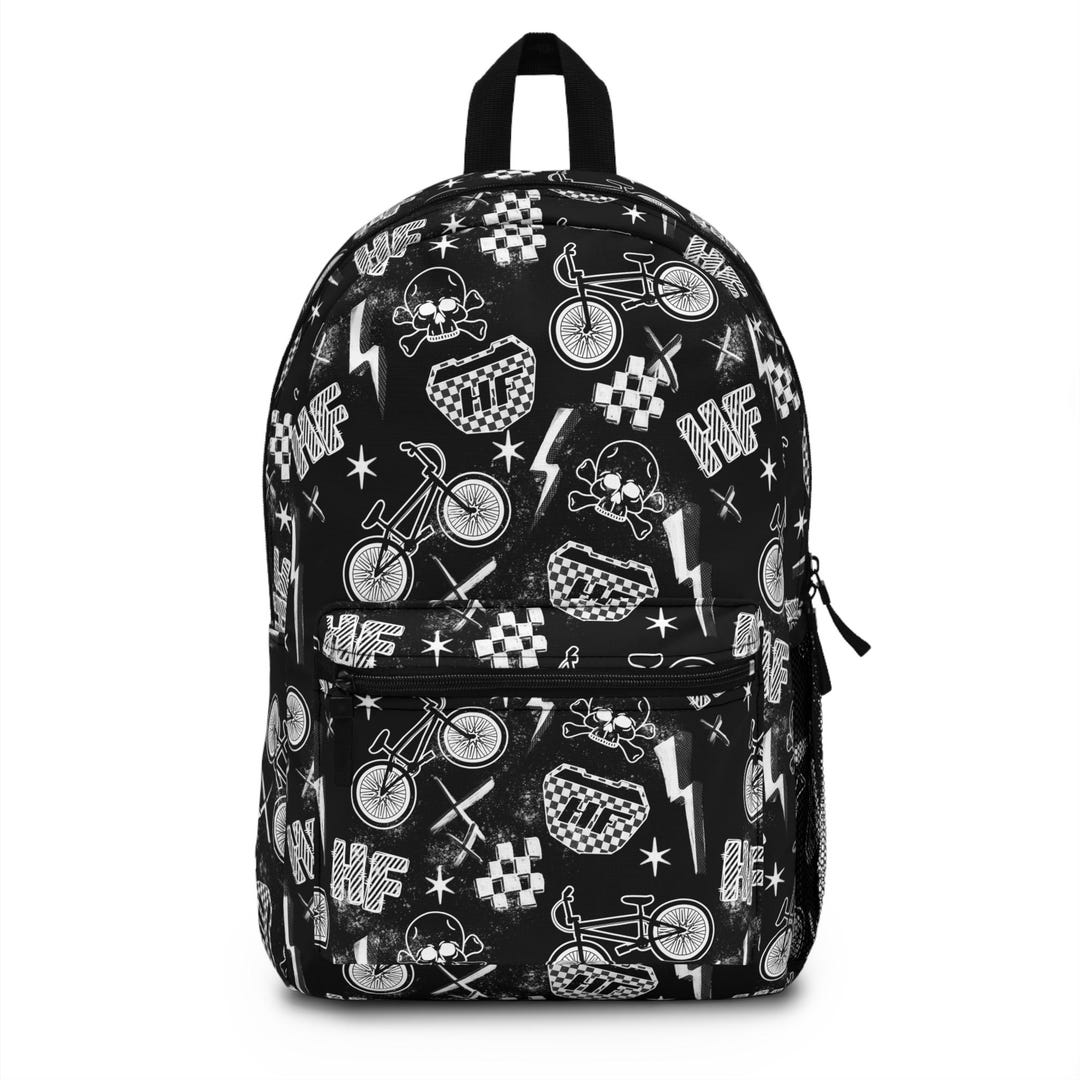 Hellfire BMX Backpack - Race Life - Extreme Sports Bag - Etsy