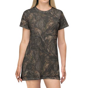 oversized camo t shirt dress The Cowboy Club Camo Dress