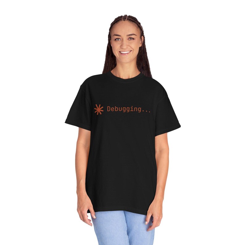 Debugging Claude Code Shirt | AI Developer Tee bild 6
