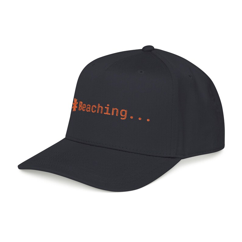 Beaching Claude Code Hat - Cappello estivo per sviluppatori AI per Vibe Coders immagine 7