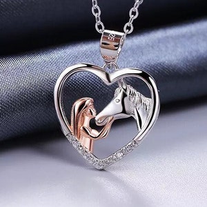 Cute horse necklaces top