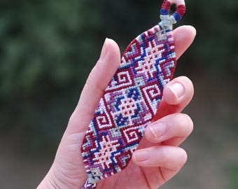 Pulsera de la amistad anudada, accesorios hechos a mano, regalo único para ella, estilo hippie bohemio, nudo celta