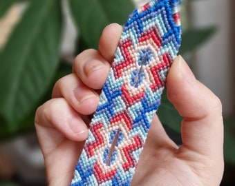 Pulsera anudada / Pulsera de la amistad / Hecha a mano / Regalo único / Accesorios /