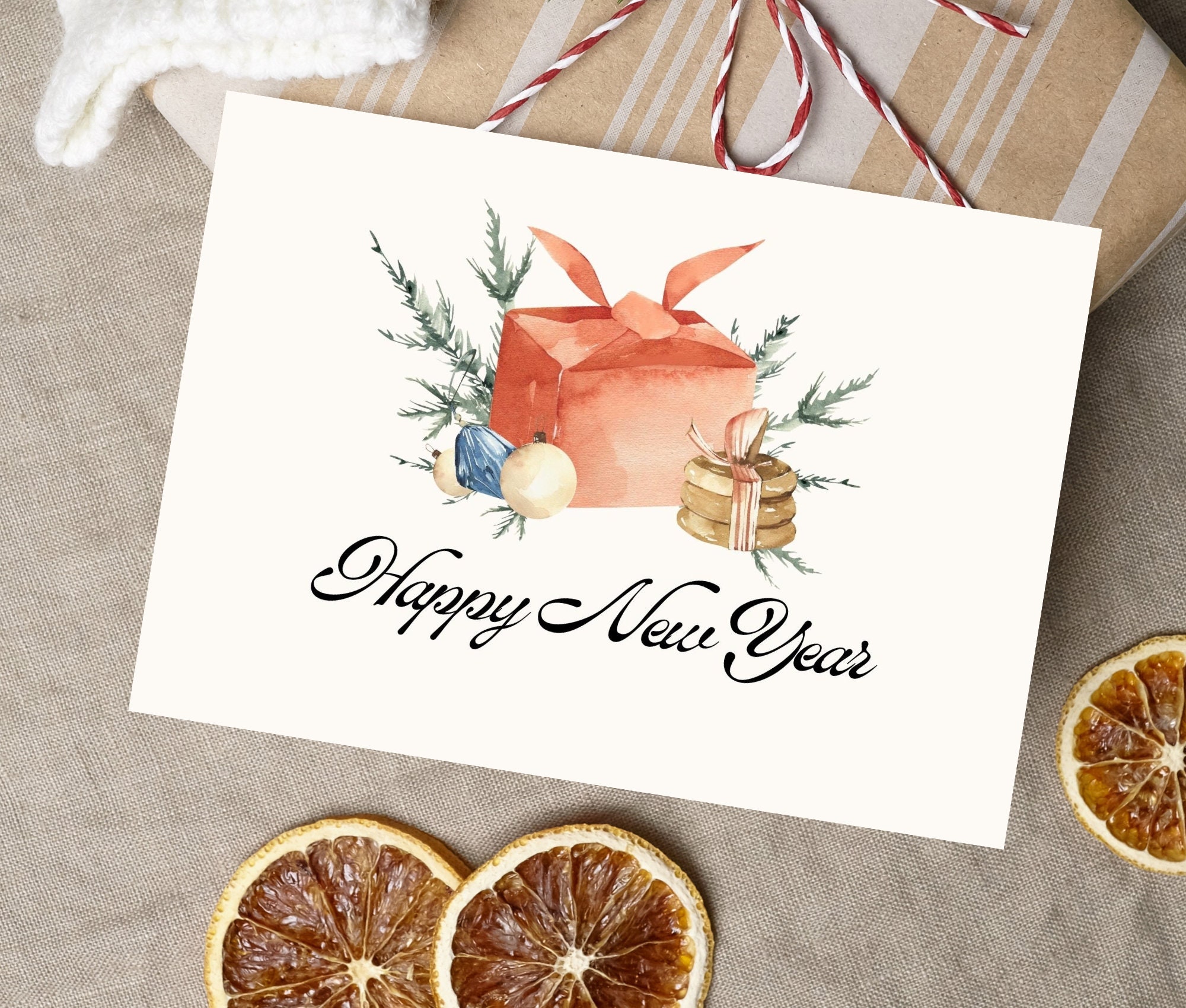 Happy New Year Printable Card - Il Fullxfull.4444416180 7rot 