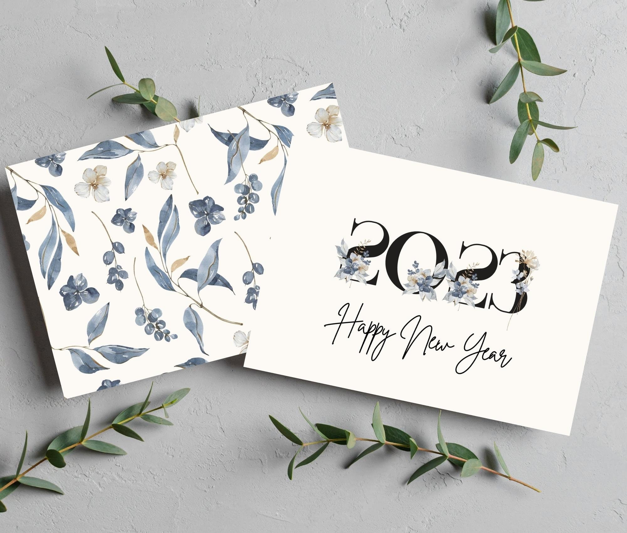 Happy New Year Printable Card - Il Fullxfull.4491400287 N9bz 