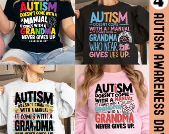 Autism Awareness Svg Png, Autism doesn't come with a manual png,, Autism Svg, Autism Awareness Png Sublimation