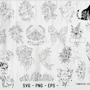 Flower Svg Png Bundle, Wildflower Svg Bundle, Floral Svg, Stay Wild Svg, Wild Flower Svg, Floral Frame Svg, Png, Shirt Svg Cut Files  Cricut