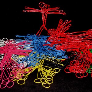 Wire Dudes - Portable Art Product - Bendable Toys - Set of 7 Wire Dudes - ANY COLOR COMBO for 69 Dollars - Custom Wire Dudes Made To Order