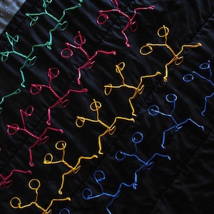 Wire Dudes - Portable Art Product - Bendable Toys - Set of 7 Wire Dudes - ANY COLOR COMBO for 69 Dollars - Custom Wire Dudes Made To Order