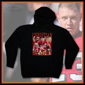 Christian McCaffrey DTF Black Hoodie #1 (Unisex)