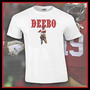 Deebo Samuel #1 DTF White Tshirt #2 (Unisex)