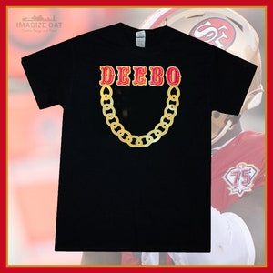 Deebo Samuel &#39;DEEBO CHAIN GANG&#39; Black Tshirt (Unisex)