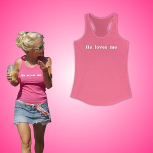 He loves me -Women&#39;s Tank-Top