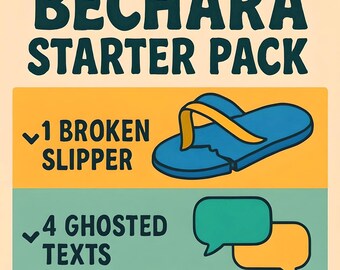 Funny Desi Starter Pack Poster | Urdu Hindi Humor (Digital Download)