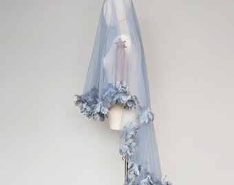 Sea blue wedding belt, Seashell  belt Sash, Beach Wedding Sash, Starfish sash, Wedding Dress, Beach Bridal Sash, baby blue sash, light  blue