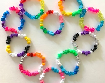 Pride LGBTQIA+ Kandi Beaded Bracelets